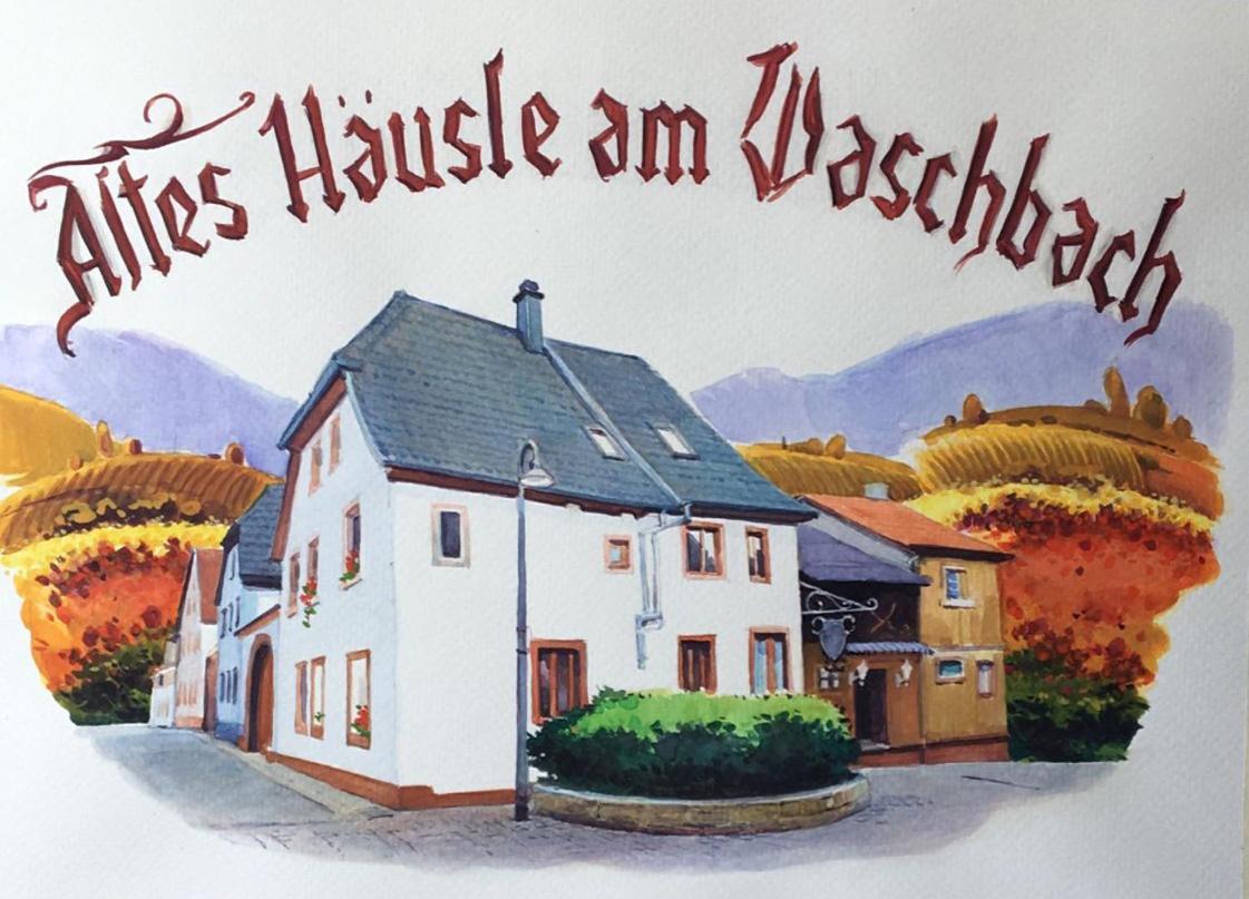 Altes Haeusle Am Waschbach Anno 1625 Ferienwohnungen Und Doppelzimmer Edenkoben Εξωτερικό φωτογραφία